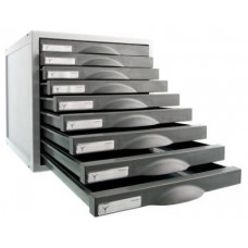 M&Oacute;DULO ARCHISYSTEM DE 9 CAJONES 356X316X303 MM GRAFITO ARCHIVO 2000 8409C GF (Espera 4 dias)